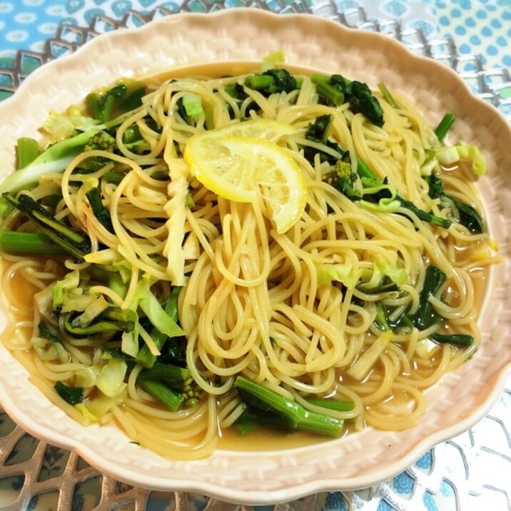 塩レモンと油菜のフライパンで簡単春パスタ レシピ 作り方 By 食いしん坊ともりん 楽天レシピ 塩レモンと油菜のフライパンで簡単春パスタ レシピ 作り方 By 食いしん坊ともりん 楽天レシピ